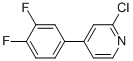 2-Chloro-4-(3,4-difluorophenyl)pyridine Structure,881419-16-5Structure