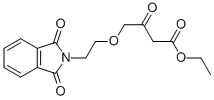 Ethyl 4-(2-phthalimidoethoxy)acetoacetate Structure,88150-75-8Structure