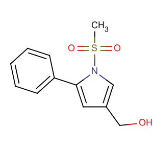 [1-(Methylsulfonyl)-5-phenyl-1h-pyrrol-3-yl]methanol Structure,881673-34-3Structure