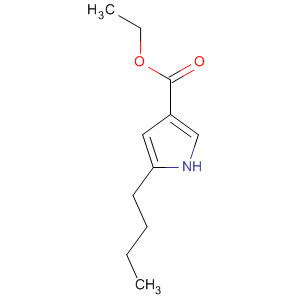 5-丁基-1H-吡咯-3-羧酸乙酯結構式_881674-25-5結構式