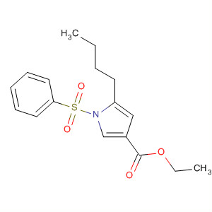 Ethyl 5-butyl-1-(phenylsulfonyl)-1h-pyrrole-3-carboxylate Structure,881675-45-2Structure