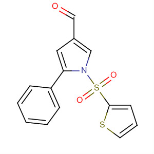 5-Phenyl-1-(2-thienylsulfonyl)-1h-pyrrole-3-carbaldehyde Structure,881676-06-8Structure