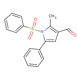 2-Methyl-5-phenyl-1-(phenylsulfonyl)-1h-pyrrole-3-carbaldehyde Structure,881678-67-7Structure