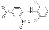 Benzenamine, N-(2,6-dichlorophenyl)-2,4-dinitro- Structure,881986-19-2Structure