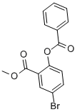 Methyl 2-(benzoyloxy)-5-bromobenzoate Structure,882592-80-5Structure