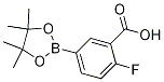 2-Fluoro-5-(4,4,5,5-tetramethyl-1,3,2-dioxaborolan-2-yl)benzoic acid Structure,882679-10-9Structure