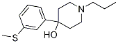 4-Hydroxy-4-(3-methylsulfanylphenyl)-1-propylpiperidine Structure,882737-40-8Structure