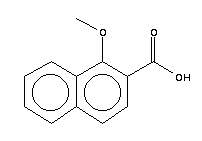 1-Methoxy-2-naphthoic acid Structure,883-21-6Structure