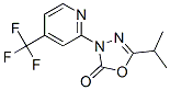 1,3,4-Oxadiazol-2(3h)-one,5-(1-methylethyl)-3-[4-(trifluoromethyl)-2-pyridinyl]- Structure,883010-99-9Structure