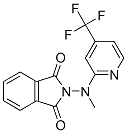 2-[甲基 [4-(三氟甲基)-2-吡啶]氨基]-1H-異吲哚-1,3(2H)-二酮結(jié)構(gòu)式_883031-31-0結(jié)構(gòu)式