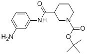 3-(3-Amino-phenylcarbamoyl)-piperidine-1-carboxylic acid tert-butyl ester Structure,883106-70-5Structure