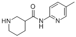 N-(5-methylpyridin-2-yl)piperidine-3-carboxamide Structure,883106-75-0Structure