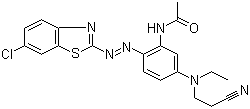 C.i. disperse red 206 press cake Structure,88329-88-8Structure