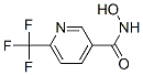 3-Pyridinecarboxamide,n-hydroxy-6-(trifluoromethyl)- Structure,883498-28-0Structure