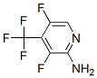 2-Amino-3,5-difluoro-4-(trifluoromethyl)pyridine Structure,883498-68-8Structure