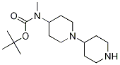 Tert-butyl (1-(piperidin-4-yl) piperidin-4-yl)methylcarbamate Structure,883512-84-3Structure