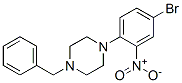 3-Nitro-4-(4-benzyl-1-piperazino)bromobenzene Structure,883522-59-6Structure