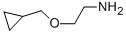 2-(Cyclopropylmethoxy)ethan-1-amine Structure,883524-77-4Structure