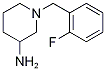 1-(2-Fluorobenzyl)piperidin-3-amine Structure,883530-84-5Structure