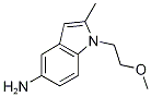 1-(2-Methoxy-ethyl)-2-methyl-1H-indol-5-ylamine Structure,883545-36-6Structure