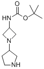 (1-Pyrrolidin-3-yl-azetidin-3-yl)-carbamic acid tert-butyl ester Structure,883547-40-8Structure