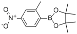 4,4,5,5-Tetramethyl-2-(2-methyl-4-nitrophenyl)-1,3,2-dioxaborolane Structure,883715-40-0Structure