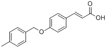 2-Propenoic acid,3-[4-[(4-methylphenyl)methoxy]phenyl]- Structure,883823-58-3Structure