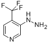 Pyridine,3-hydrazinyl-4-(trifluoromethyl)- Structure,883864-69-5Structure