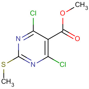 Methyl 4,6-dichloro-2-(methylthio)pyrimidine-5-carboxylate Structure,883870-28-8Structure