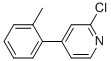 2-Chloro-4-(2-methylphenyl)pyridine Structure,883874-67-7Structure