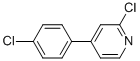 2-Chloro-4-(4-chlorophenyl)pyridine Structure,883874-86-0Structure