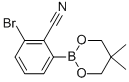 3-Bromo-2-cyanophenylboronic acid neopentyl glycol ester Structure,883899-07-8Structure