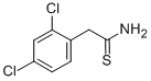 2-(2,4-Dichlorophenyl)ethanethioamide Structure,883946-62-1Structure