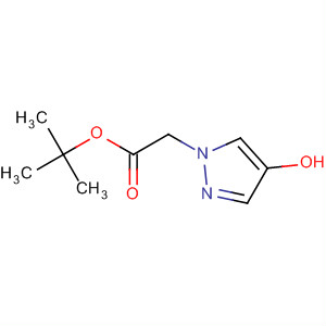 Tert-butyl 2-(4-hydroxypyrazol-1-yl)acetate Structure,883976-91-8Structure