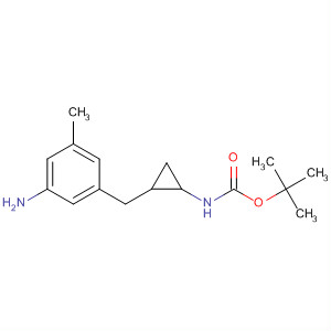 3-(N-tert-butoxycarbonyl-n-cyclopropylaminomethyl)-5-methylaniline Structure,883977-23-9Structure