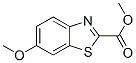 6-Methoxy-benzothiazole-2-carboxylic acid methyl ester Structure,884-22-0Structure