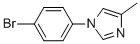 1-(4-Bromophenyl)-4-methyl -1h-imidazole Structure,884199-52-4Structure