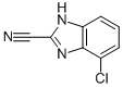 1H-benzimidazole-2-carbonitrile,4-chloro-(9ci) Structure,88422-34-8Structure