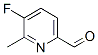 5-Fluoro-6-methyl-2-Pyridinecarboxaldehyde Structure,884495-34-5Structure