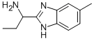 1-(5-Methyl-1h-benzimidazol-2-yl)propan-1-amine Structure,884504-85-2Structure