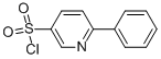 6-Phenyl-3-pyridinesulfonyl chloride Structure,884507-12-4Structure