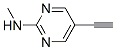 2-Pyrimidinamine,5-ethynyl-n-methyl- (9ci) Structure,884603-50-3Structure