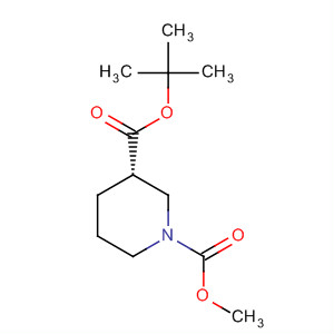 1,3-Piperidinedicarboxylic acid, 1-(1,1-dimethylethyl) 3-methyl ester,(S)- Structure,88466-76-6Structure