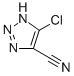 1H-1,2,3-triazole-4-carbonitrile,5-chloro-(9ci) Structure,88474-32-2Structure