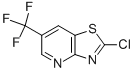 2-Chloro-6-(trifluoromethyl)thiazolo[4,5-b]pyridine Structure,884860-62-2Structure