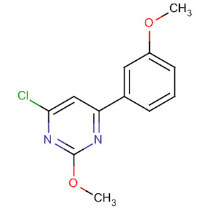 4-Chloro-2-methoxy-6-(3-methoxyphenyl)pyrimidine Structure,885067-23-2Structure