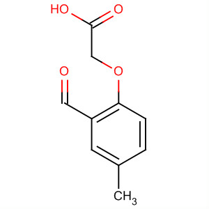 2-Formyl-4-methylphenoxyacetic acid Structure,88521-64-6Structure