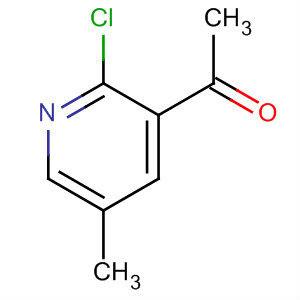 1-(2-Chloro-5-methylpyridin-3-yl)ethanone Structure,885223-64-3Structure