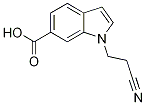 1-(2-Cyanoethyl)-1h-indole-6-carboxylic acid Structure,885266-69-3Structure