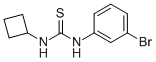 1-(3-Bromophenyl)-3-cyclobutyl-thiourea Structure,885266-87-5Structure